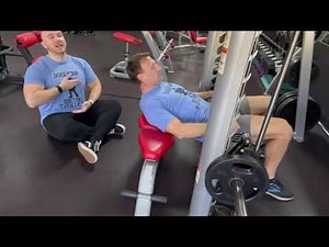 Smith machine hip thrusts
