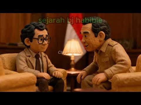 Sejarah B. J. Habibie: Dari Jenius Pesawat ke Pemimpin Bangsa | Animasi Clay