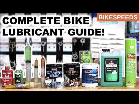 The Ultimate Grease, Oil And Lubricant Bike Guide!