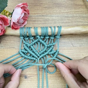 55K views · 1.9K reactions | Macrame Lotus Flower - Macrame Tutorial 覆 | Lady Loves Knitting | Facebook