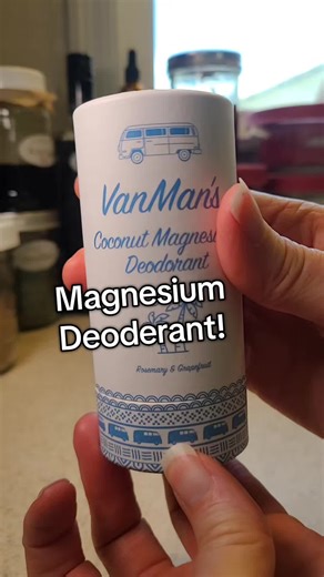 Magnesium deoderant, say less! #magnesium #deoderant #natural #cleaningredients @The VanMan Company #us #tiktokmademetryit #tiktokshopfinds #tiktokshop #thevanmancompany