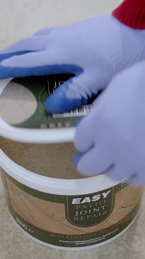 Prevent frost and ice from widening cracks or causing patio displacement this autumn. Revitalise your patio joints instantly with EASY Patio Joint Repair. A smart dry mix that activates with water to form a durable, weed-resistant bond. Ready to use. No mess. Just a flawless finish 隣✨ | Azpects Ltd | Facebook
