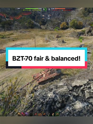 BZT-70: Fair and Balanced Gameplay in World of Tanks