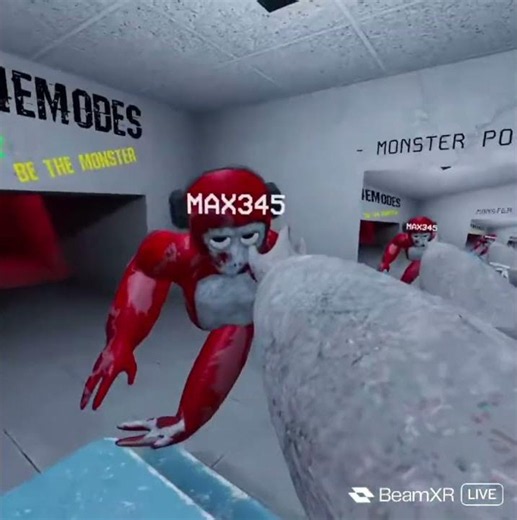 What was this glitch? 💀💀🙏🙏 | Lethal Ape Redux #lethalape #gorillatag #horror #vr #shorts