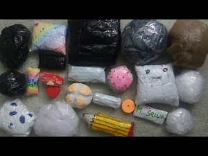 Entire homemade/paper squishy collection squishy makeovers, paper squishies super easy diy squishies