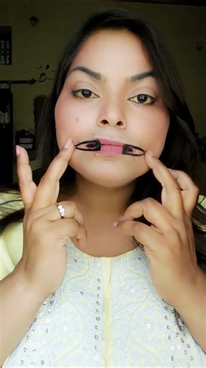 Trending Dimple Hack ✨😍😱 #shorts #makeup #youtubeshorts