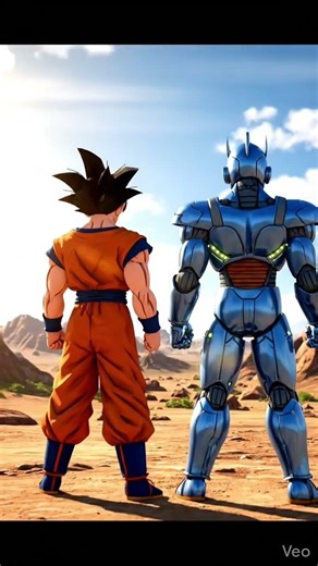 ROBOT vs GOKU🤺🤣 – MISSION SCRIPT #ai #dragonball #viral