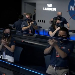 Mission control erupted in applause after NASA's Perseverance rover successfully landed on Mars in its search for signs of ancient life. The rover survived a harrowing “seven minutes of terror” as it descended to the red planet’s surface, and later revealed its first look at Mars. | cheddar news