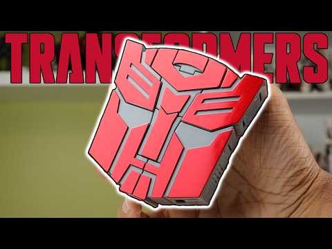 An Autobot Symbol That Actually Transforms!?!? | #transformers Icons Optimus Prime Review