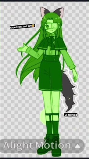 TW!!! experiment number 100🫩TAIL WAG✌🏼