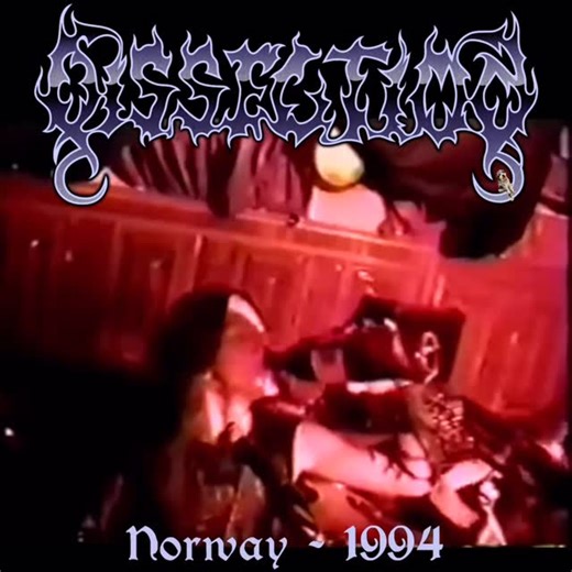 Mortuary🩻Melodies on Instagram: "DISSECTION - Live - Norway - 1994 ⚰️ . Old clip from beneath, Tyrants of Melodic black metal best band in their genre , RIP Jon Nödtveidt , Spitting on the crowd, Took place a year after The Somberlain released in 93 , love this venue did a clip of the band Enslaved here a wile back 🗡️ . . ⛓️Shadows over a Lost Kingdom⛓️ . . . @ . . . . #live #blackmetal #music #hashtagsareretarded"