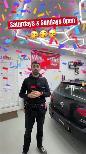 BIG UPDATE 🚨 Weekend tinting now available at Reflection 🚗 Book early — limited slots! #WindowTint #CarTok #WeekendVibes #UKBusiness #ReflectionTint