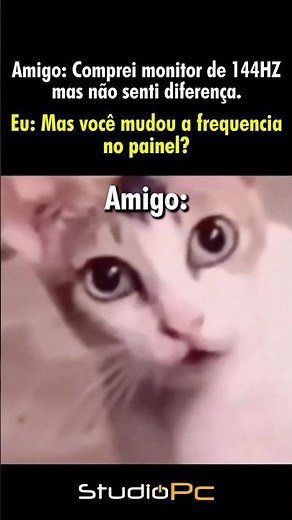 Monitor 75hz vs 144hz #gaming #pcgamer #memes #gamerpc