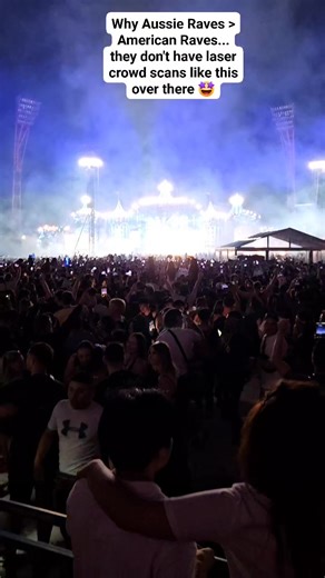 Aussie Raves Outshine American Raves with Epic Lasers