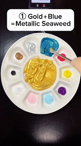 2.6M views · 10K reactions | Find the color that best matches gold - Which color do you like? #colormixing #satisfying #asmr | DIY Idea Satisfying | Facebook