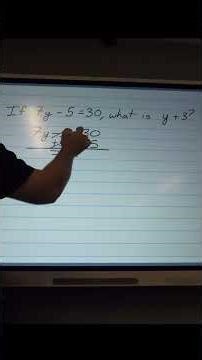 Algebra 2 Honors 1/30/26 Do Now Problem 2 #maths #satexam #mathhelp #education