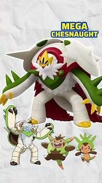 ✨ MEGA-CHESNAUGHT Everything you need to know about this new Pokémon Mega Evolution #pokemon #che...