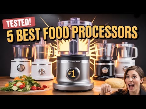 5 Best Food Processors of 2025 (TESTED TO FAILURE)
