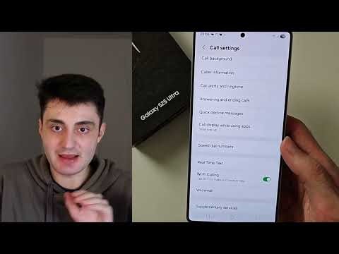 How To Enable WiFi Calling Samsung Galaxy S25 Ultra