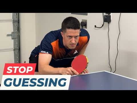 Begin Reading Serve Spin In Table Tennis