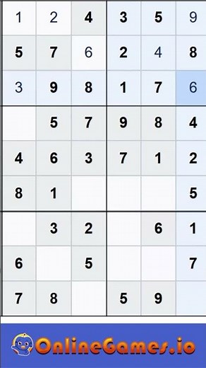 Sudoku | #onlinegames #gaming #games #shorts