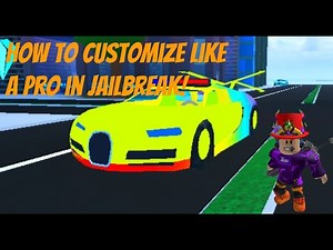 How to customize ur vehicles in jailbreak like a pro!! HelloitsEng