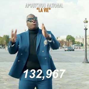 602K views · 42K reactions | Félicitations à apoutchou national dit AP Le Guide. L'artiste vient d'atteindre la barre du million de vues sur YouTube avec le clip de la chanson "La Vie". Bonne suite de carrière 亂 #RTImusique | RTI Musique | Facebook
