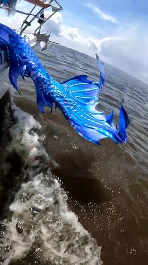 All part of the plan ⛵ #thewanderingmermaid #ocean #sailing #mermaid #boat #waves #mermaidtail @mertailor