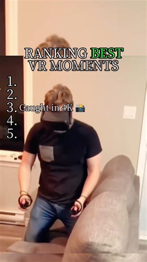 Ranking The Best VR Headset Clips Moments Compilation 😂 #funny #video #vr #edits