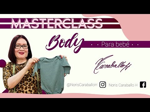 Como diseñar y coser un Body de bebé desde 0 👶