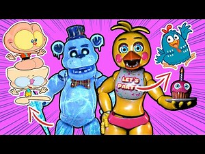 Best-loved Cartoons of the FNAF Animatronics - Five Nights at Freddys