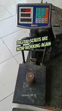 Digital Scale Repair: 200kg Capacity Not Sensing Load #loadcell #calibrate #restore #troubleshoot