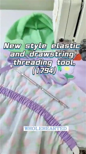 New style elastic and drawstring threading tool.(1794)