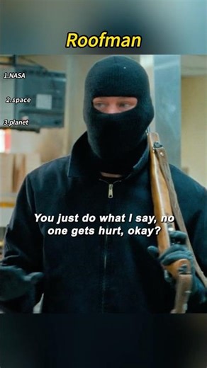 A robber who is not only polite but also considerate #movie