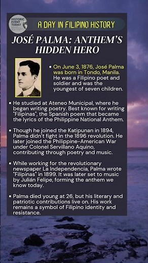 June 3, 1876: José Palma: Anthem’s Hidden Hero