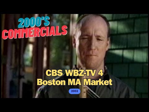 2000's Commercials: CBS WBZ-TV 4 Boston MA Market (2003)