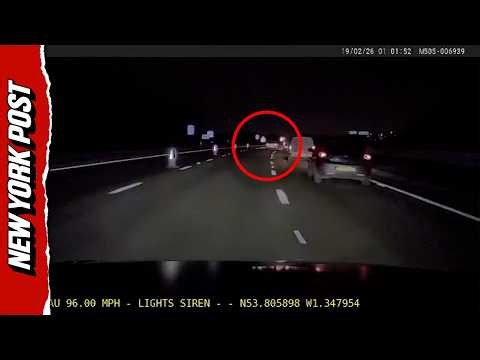 Intense High-Speed Stolen Car Chase Reaches 160 MPH