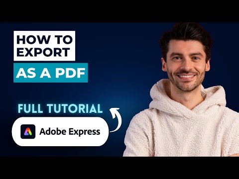 How to Export as a PDF in Adobe Express [2026 Guide]