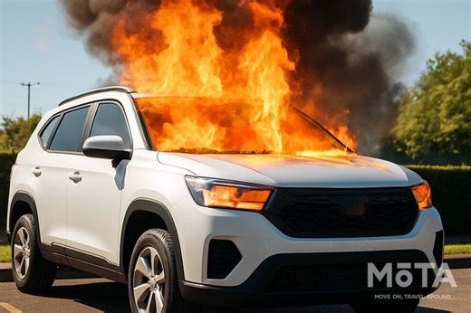 「まさかコレが…」爆発・火災の原因!? 夏の車内に残すと危険なモノとは|【初心者必見】編集部が語る自動車購入ノウハウ【MOTA】