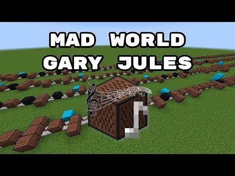 Minecraft: Mad World - Gary Jules with Note Blocks