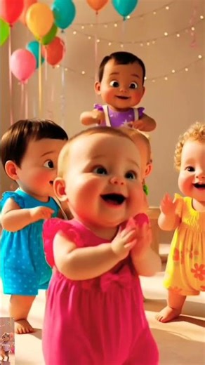 #Cute Kids Dance Party 💃🕺 | Adorable Kids Dancing in Colorful Outfits#