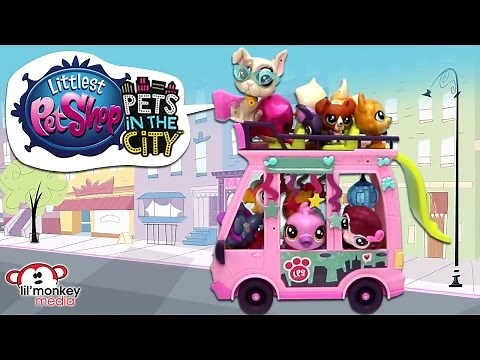 LPS Pets In The City! LPS Shuttle, City Rides and Playsets!
