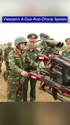 Vietnam’s Six Rifles Anti-Drone Defense System