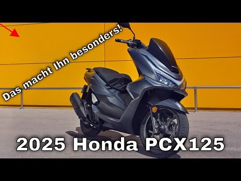 Honda PCX125 2025 – City scooter with new DX upgrade and fresh design