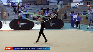 4.9K views · 81 reactions | Rhythmic Gymnastics Pre-Junior winner 磊Diana Oliver's ribbon routine at #GymGames2024! You can watch the full video and all of the RG session 1 performances on the SuperSport Schools App here - https://live.supersportschools.com/events/66ea90df5de41b1952e2aa98/ #IncredibleGymnastics | Gymnastics South Africa | Facebook