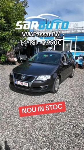 New in stock: 2009 VW Passat 1.4 TSI 122 HP - €3,990