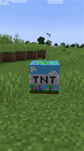 The Flower Forest TNT spawns a Flower Forest