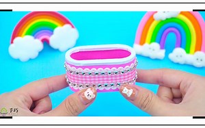 创意手工DIY：制作微型的小车屋。迷你又可爱。