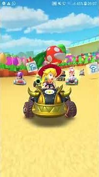 I completed all cups in Mario Kart tour Peach VS Bowser Tour!