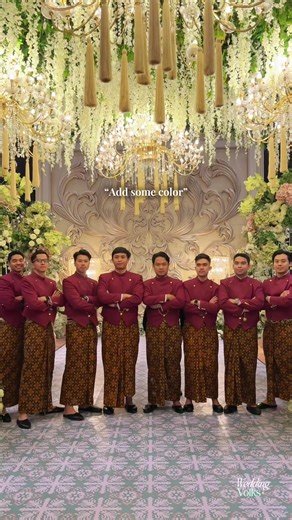 Stunning Wedding Moments: Black Attire Highlights Reds